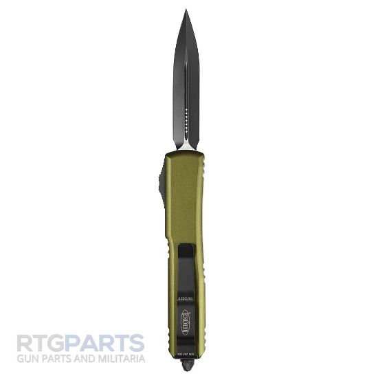 Picture of MICROTECH ULTRATECH D/E OTF AUTOMATIC KNIFE, OD GREEN, 3.4 INCH, TACTICAL, 122-1OD