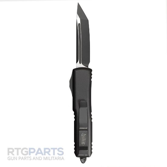 Picture of MICROTECH UTX-85 T/E OTF AUTOMATIC KNIFE, BLACK, 3.125 INCH, TACTICAL, 233-1T
