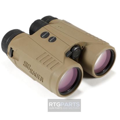 Picture of SIG SAUER KILO10K-ABS HD RANGEFINDER BINOCULAR 10X42MM FDE, CIRCLE DUPLEX MILLING GRID RETICLES, INCLUDES MULTICAM CHEST HARNESS & WINDMETER
