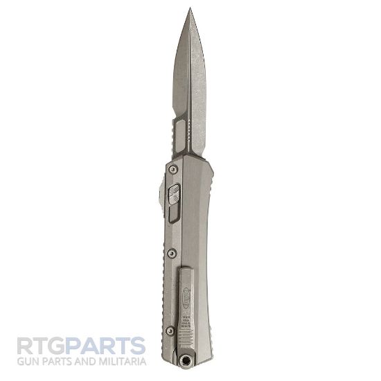 Picture of MICROTECH GLYKON D/E OTF AUTOMATIC KNIFE, NATURAL, 3.75 INCH, APOCALYPTIC, 184-10APNC