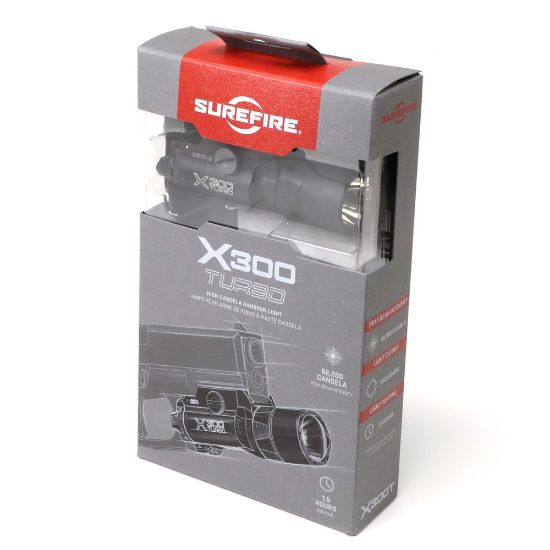 Picture of SUREFIRE X300T-B TURBO THUMBSCREW WEAPON LIGHT, BLACK