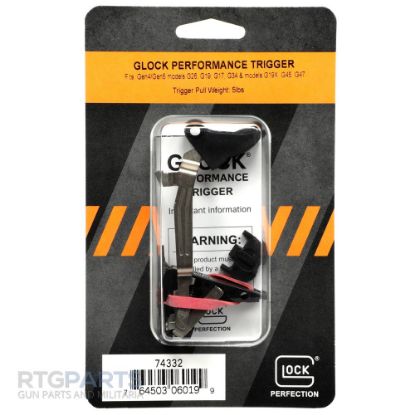 Picture of GLOCK OEM GEN5 9MM PERFORMANCE TRIGGER ASSEMBLY, FLAT FACED, 5 LBS, FITS GEN5 G17 G19 G26 G45 G47 G19X