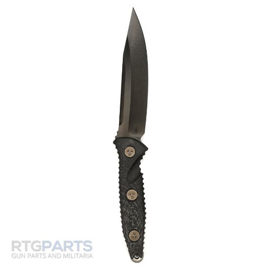 Picture of MICROTECH SOCOM ALPHA FIXED BLADE KNIFE, S/E, BLACK, 5.6 INCH, 113-1DLCCFS