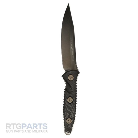 Picture of MICROTECH SOCOM ALPHA FIXED BLADE KNIFE, S/E, BLACK, 5.6 INCH, 113-1DLCCFS