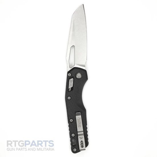 Picture of MICROTECH STANDARD ISSUE MSI, S/E, RAM-LOK, BLACK G10, 3.9 INCH, 210-10FLGTBK