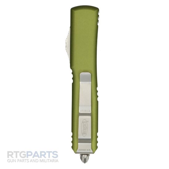 Picture of MICROTECH ULTRATECH S/E OTF AUTOMATIC KNIFE, OD GREEN, 3.4 INCH, STONEWASH, 121-10OD
