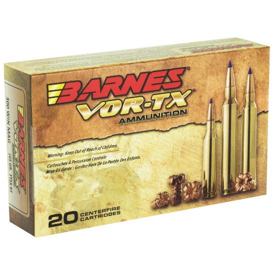 Picture of BARNES 300 WIN MAG 165GR TTSX BT, 20RD BOX