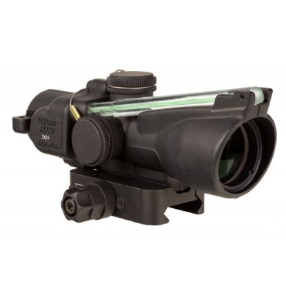 Picture of TRIJICON COMPACT ACOG 3X24 7.62X39/123GR, DUAL ILLUMINATION GREEN HORSESHOE DOT BCD W/ Q-LOC MOUNT, TA50-C-400362