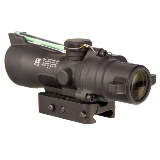 Picture of TRIJICON COMPACT ACOG 3X24 7.62X39/123GR, DUAL ILLUMINATION GREEN HORSESHOE DOT BCD W/ Q-LOC MOUNT, TA50-C-400362