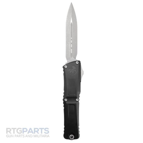 Picture of MICROTECH COMBAT TROODON GEN III D/E OTF AUTOMATIC KNIFE, BLACK, 4 INCH, APOCALYPTIC, 1142-10AP