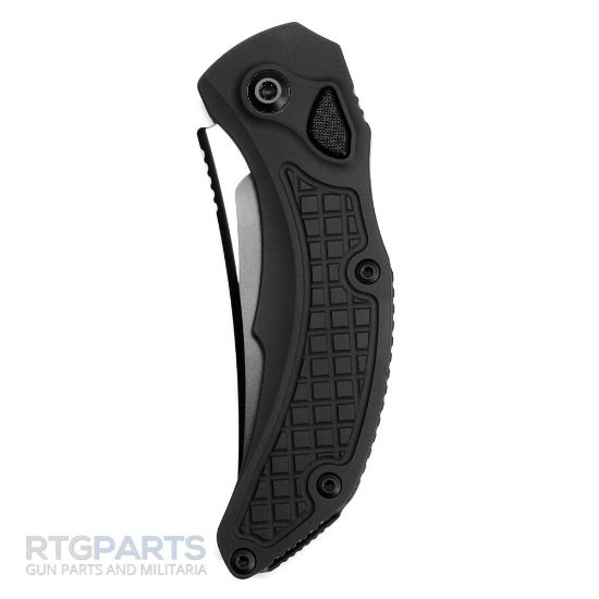 Picture of MICROTECH BRACHIAL AUTO KNIFE, S/E, BLACK, 3.25 INCH, BLACK SERRATED, 268A-3T