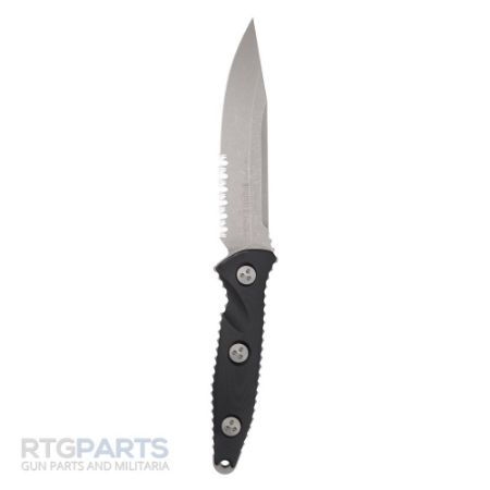 Picture of MICROTECH SOCOM ALPHA FIXED BLADE KNIFE, S/E, G10 BLACK, 5.6 INCH, APOCALYPTIC, 113-11AP