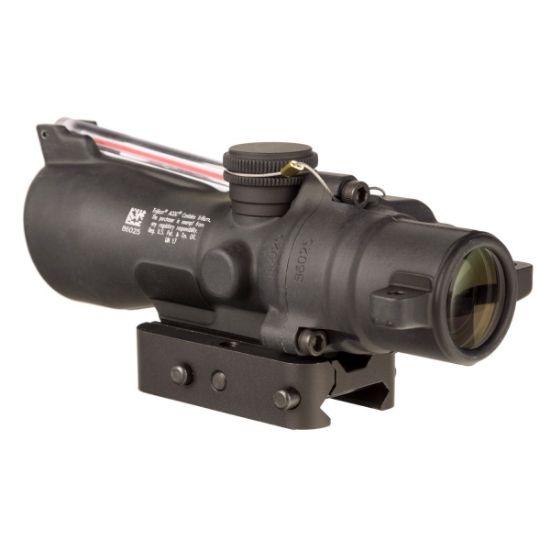 Picture of TRIJICON COMPACT ACOG 3X24 7.62X39/123GR, DUAL ILLUMINATION RED HORSESHOE BCD W/ Q-LOC MOUNT, TA50-C-400360
