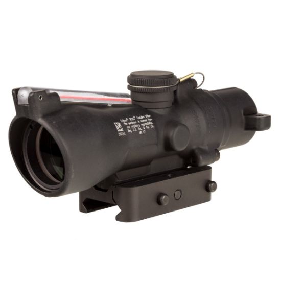 Picture of TRIJICON COMPACT ACOG 3X24 7.62X39/123GR, DUAL ILLUMINATION RED HORSESHOE BCD W/ Q-LOC MOUNT, TA50-C-400360