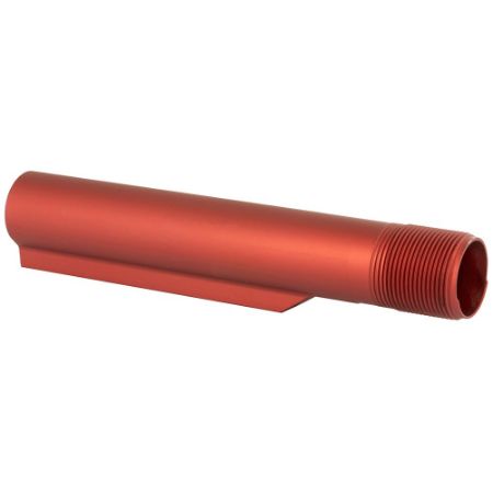 Picture of LBE MIL-SPEC AR-15 BUFFER TUBE, 6 POSITION, RED
