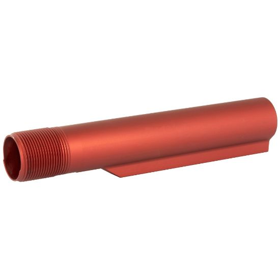 Picture of LBE MIL-SPEC AR-15 BUFFER TUBE, 6 POSITION, RED