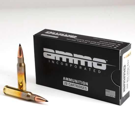 Picture of AMMO INC SIGNATURE HUNT LR 308 WINCHESTER 165GR SST, 20RD BOX
