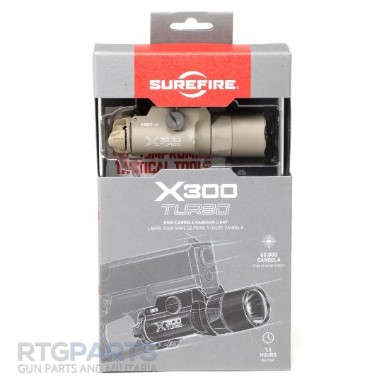Picture of SUREFIRE X300T-B-TN TURBO THUMBSCREW WEAPON LIGHT, TAN