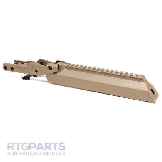 Picture of MIDWEST INDUSTRIES AK47/AK74 ALPHA RAILED TOP COVER, FDE