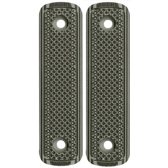 Picture of MIDWEST INDUSTRIES LEVER STOCK G10 STRAIGHT GRIP, GREY/BLACK