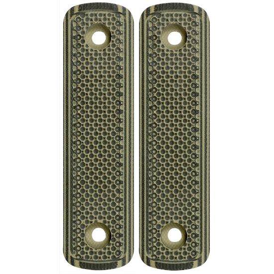 Picture of MIDWEST INDUSTRIES LEVER STOCK G10 STRAIGHT GRIP, ODG/BLACK