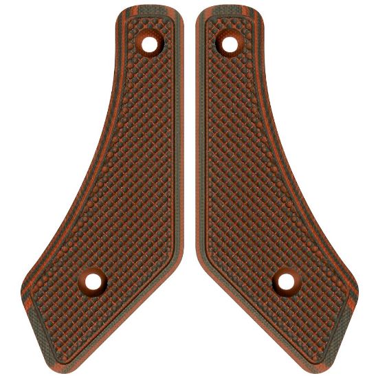 Picture of MIDWEST INDUSTRIES LEVER STOCK G10 LARGE PISTOL GRIP, RED/BLACK