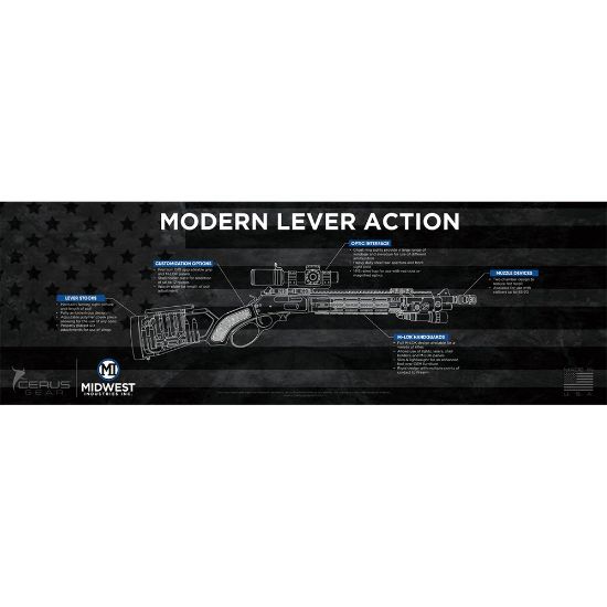 Picture of MIDWEST INDUSTRIES LEVER ACTION SERIES GUN MAT, 36X12