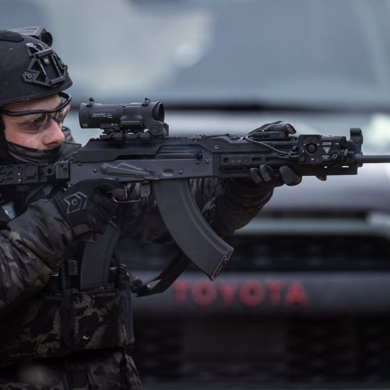 Picture of AK47/AK74 ALPHA SERIES 10.0 INCH M-LOK HANDGUARD, ODG, MIDWEST INDUSTRIES