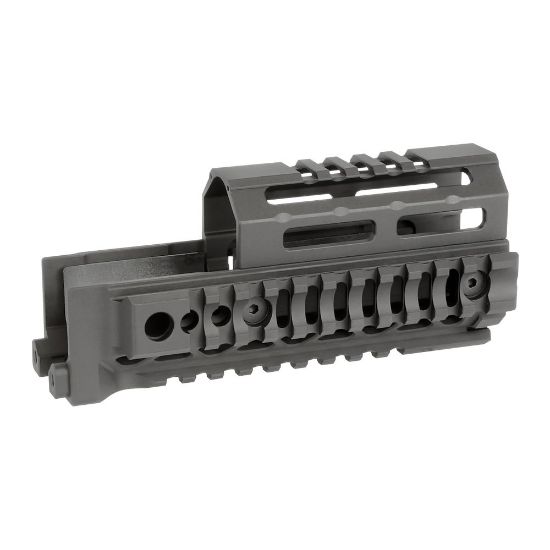 Picture of MIDWEST INDUSTRIES AK47/AK74 ALPHA SERIES 6 INCH QUAD RAIL HANDGUARD