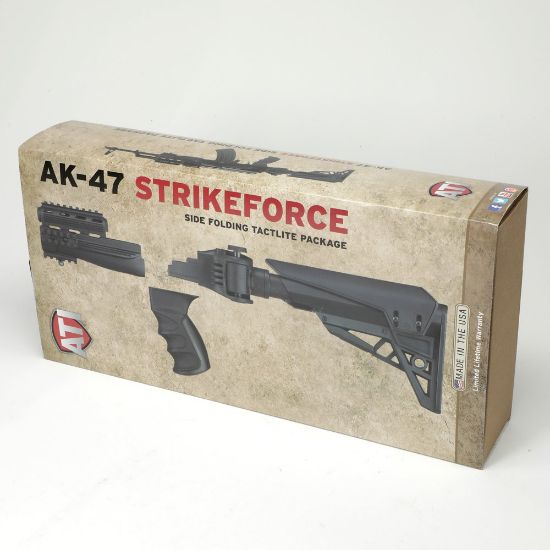 Picture of STRIKEFORCE TACLITE AK47 6-POSITION FOLDING STOCK SET, BLACk