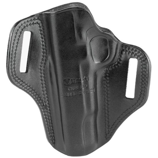 Picture of GALCO COMBAT MASTER BELT HOLSTER FOR 1911 5", RIGHT HAND, BLACK LEATHER