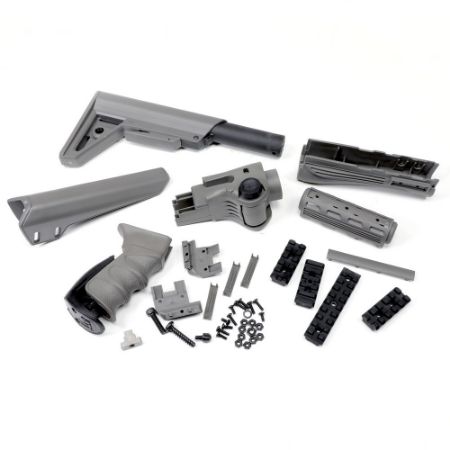 Picture of STRIKEFORCE TACLITE AK47 6-POSITION FOLDING STOCK SET, GRAY