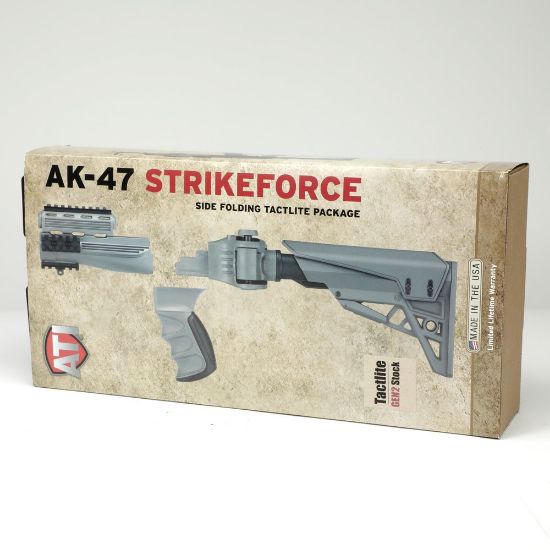 Picture of STRIKEFORCE TACLITE AK47 6-POSITION FOLDING STOCK SET, GRAY