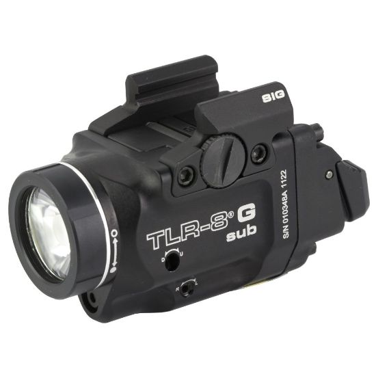 Picture of STREAMLIGHT TLR-8 SUBCOMPACT WHITE LED WITH GREEN LASER, FITS SIG P365/XL