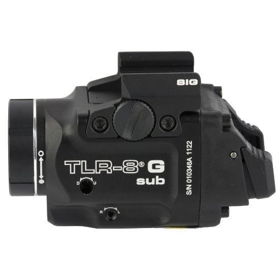 Picture of STREAMLIGHT TLR-8 SUBCOMPACT WHITE LED WITH GREEN LASER, FITS SIG P365/XL