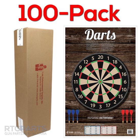 Picture of 100-PACK OF DARTS TARGETS, 23x35", ACTION TARGET