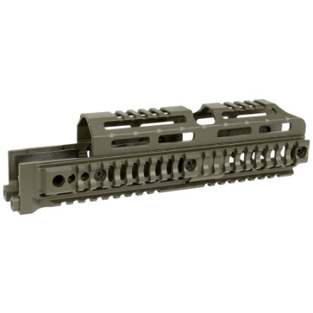Picture of AK47/AK74 ALPHA SERIES 10 INCH QUAD RAIL HANDGUARD, ODG, MIDWEST INDUSTRIES