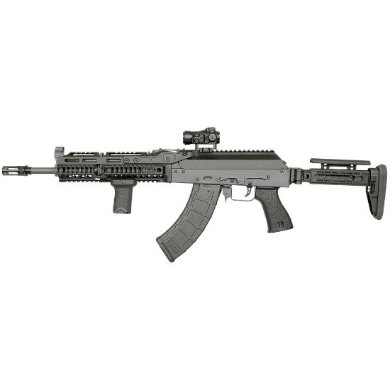 Picture of MIDWEST INDUSTRIES AK47/AK74 ALPHA SERIES 10 INCH QUAD RAIL HANDGUARD, ODG