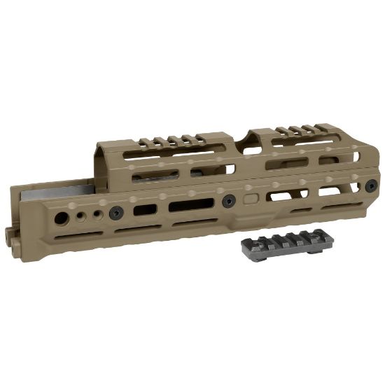 Picture of MIDWEST INDUSTRIES AK47/AK74 ALPHA SERIES 10.0 INCH M-LOK HANDGUARD, FDE