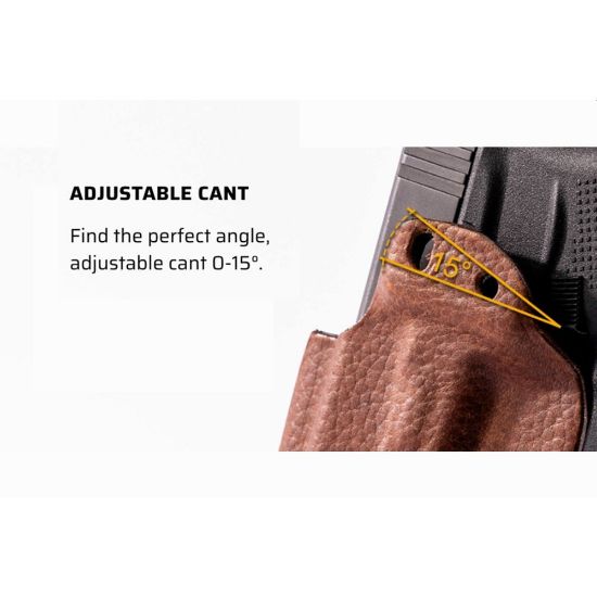 Picture of MISSION FIRST TACTICAL HYBRID HOLSTER, IWB, AMBI, FITS SIG P365 X-MACRO, BROWN