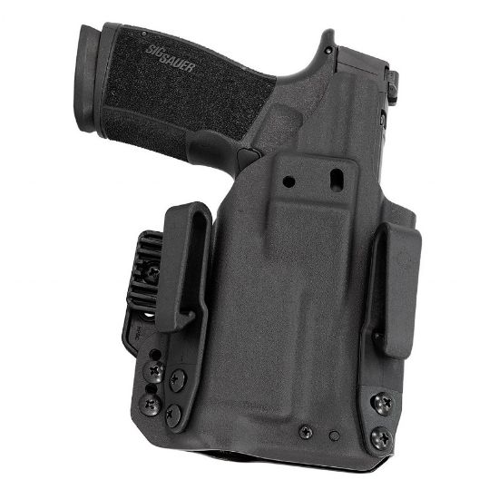 Picture of MISSION FIRST TACTICAL HYBRID HOLSTER, IWB, AMBI, FITS SIG P365 XMACRO W/ TLR-7, BLACK