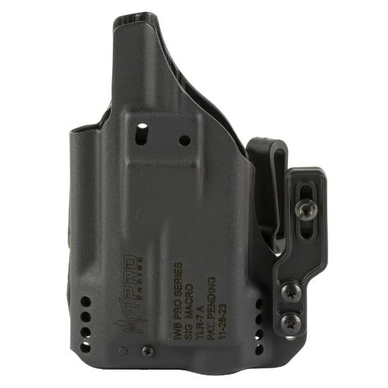 Picture of MISSION FIRST TACTICAL HYBRID HOLSTER, IWB, AMBI, FITS SIG P365 XMACRO W/ TLR-7, BLACK