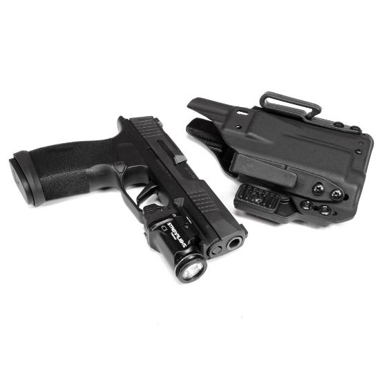 Picture of MISSION FIRST TACTICAL HYBRID HOLSTER, IWB, AMBI, FITS SIG P365 XMACRO W/ TLR-7, BLACK