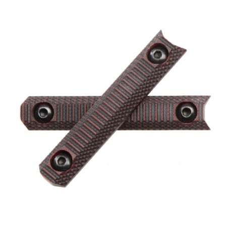 Picture of DOUBLESTAR STRONGHOLD G10 M-LOK PANEL, 2 PACK, RED