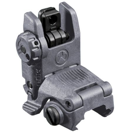 Picture of MAGPUL GEN 2 MBUS REAR BACK-UP SIGHT FOR PICATINNY NEW, GRY
