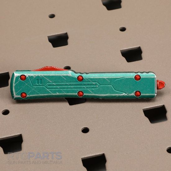 Picture of MICROTECH UTX-70 BOUNTY HUNTER WARHOUND OTF, AUTOMATIC KNIFE, 2.4 INCH, 419W-10BH