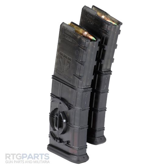 Picture of ETS AR15 30RD CARBON SMOKE MAG WITH COUPLER, GEN 2