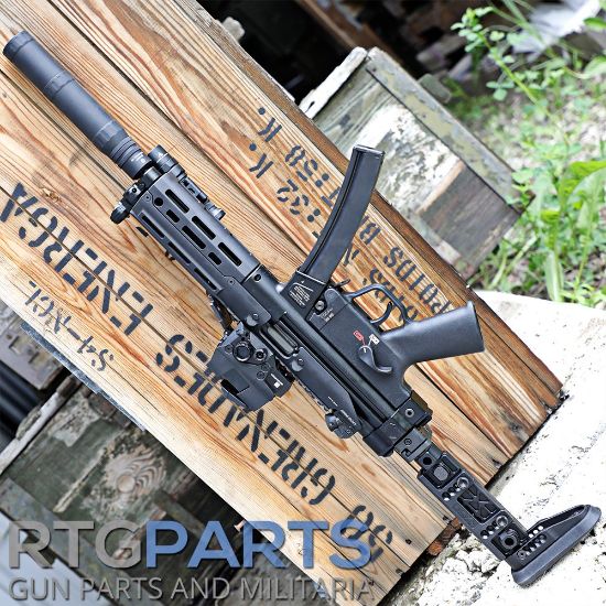 Picture of MIDWEST INDUSTRIES ALPHA SERIES FOLDING STOCK, FDE