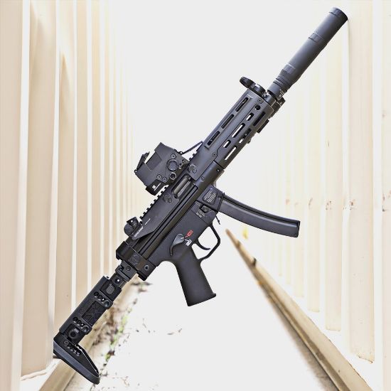 Picture of MIDWEST INDUSTRIES ALPHA SERIES FOLDING STOCK, FDE