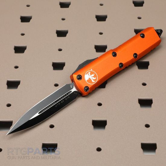 Picture of MICROTECH UTX-85 D/E OTF AUTOMATIC KNIFE, ORANGE, 3.125 INCH, 232-1OR